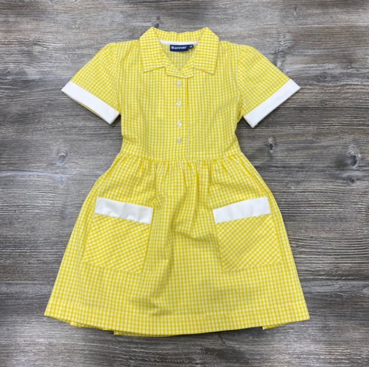 School summer hotsell dress yellow