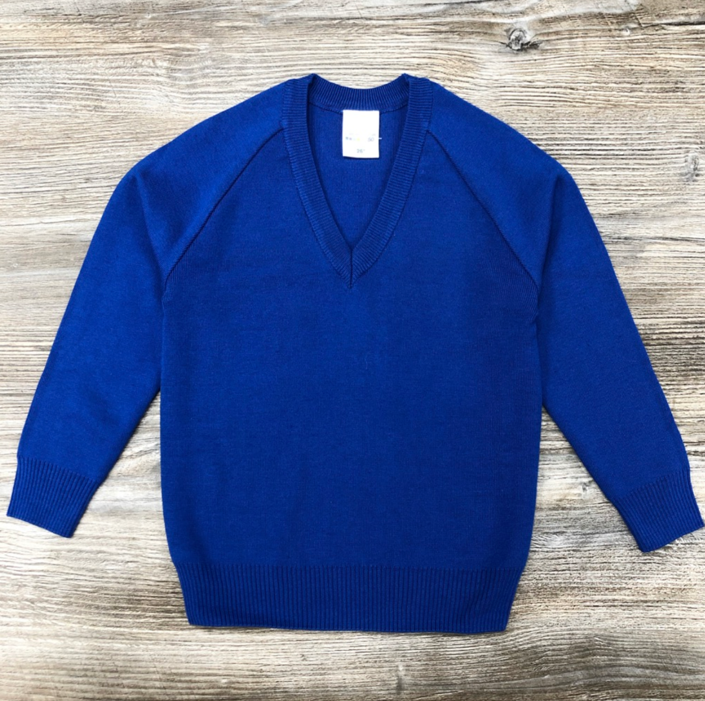 Navy blue v neck school clearance jumper