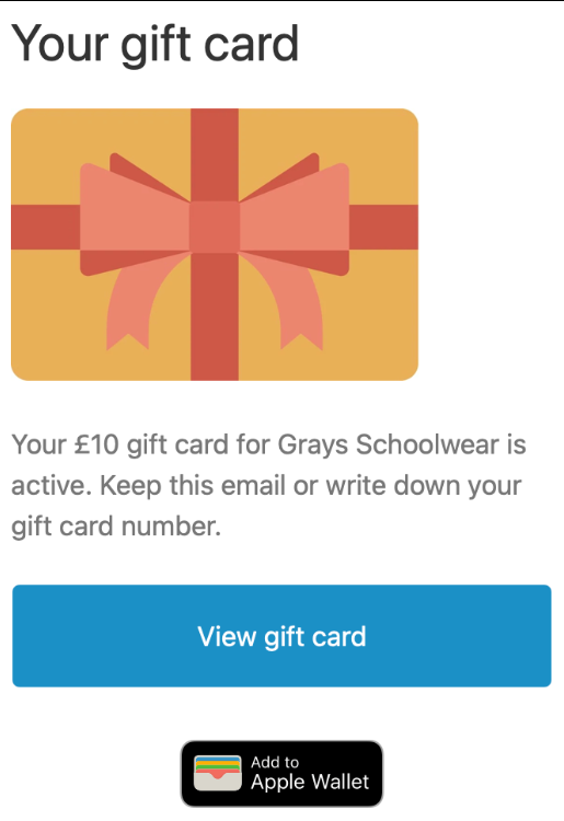 Grays Gift Card Offer