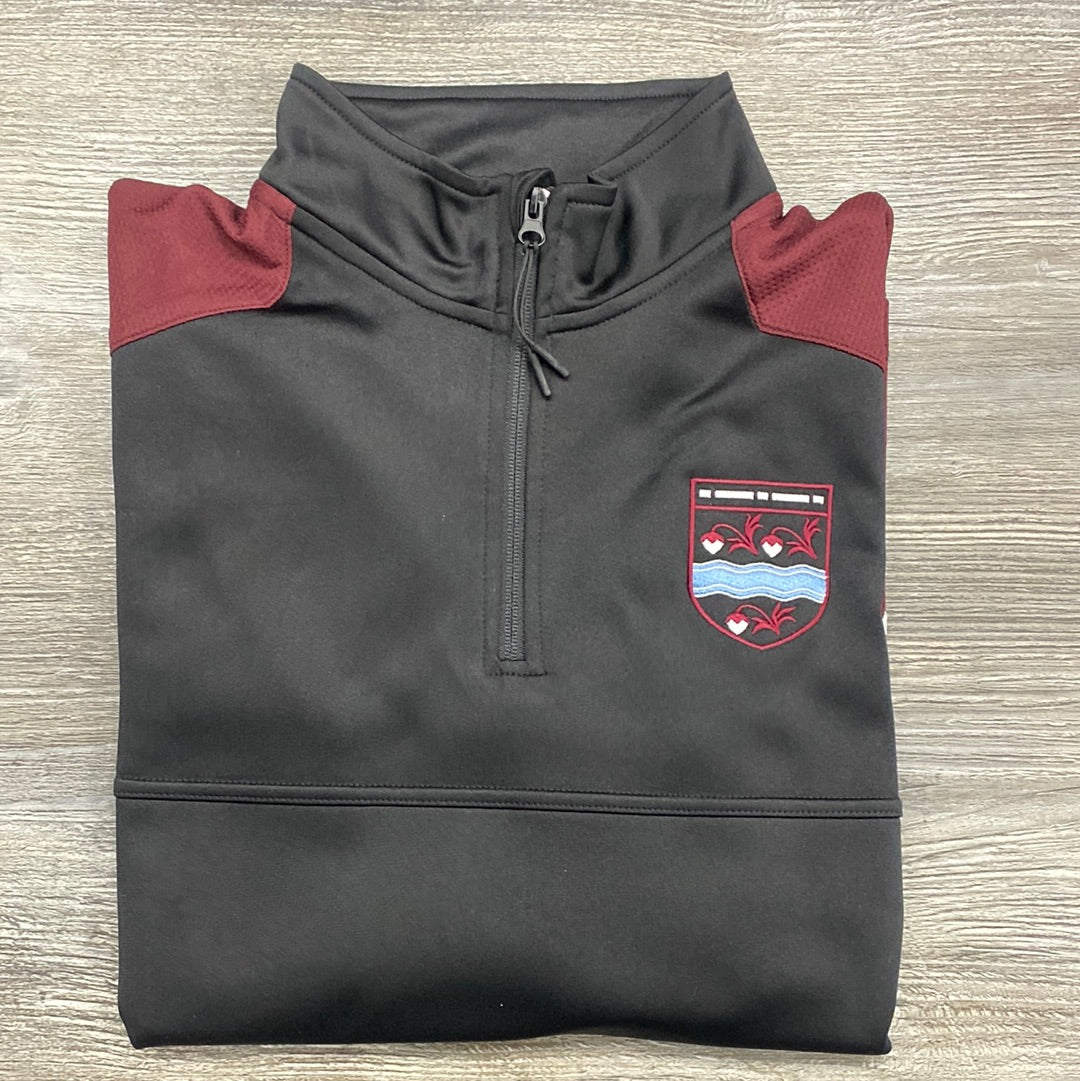 Darwen Vale High School 1/4 Zip Top – Grays Schoolwear